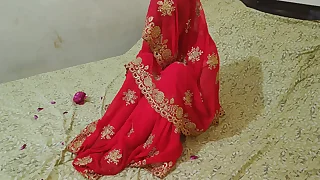 Desi Indian village bhabhi after second day marid sex with dever discernible Hindi audio